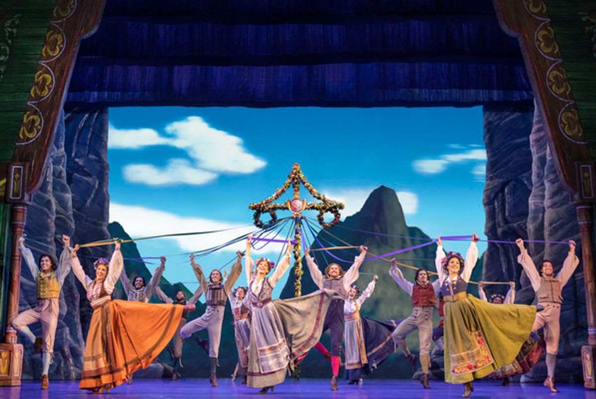 Company of Australia's Frozen Tour. Photo Credits: Lisa Tomasetti. at Photos: Inside Look at the Australian Tour of Disney's FROZEN