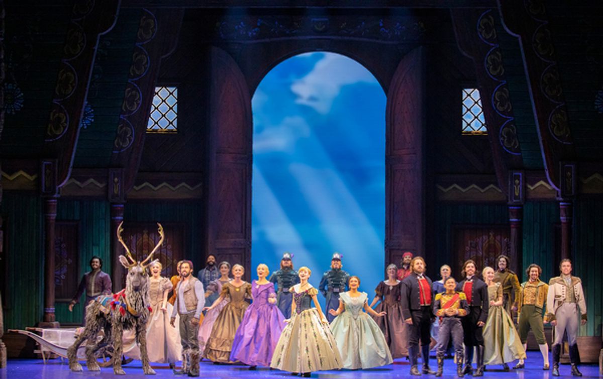 Company of Australia's Frozen Tour. Photo Credits: Lisa Tomasetti. at Photos: Inside Look at the Australian Tour of Disney's FROZEN