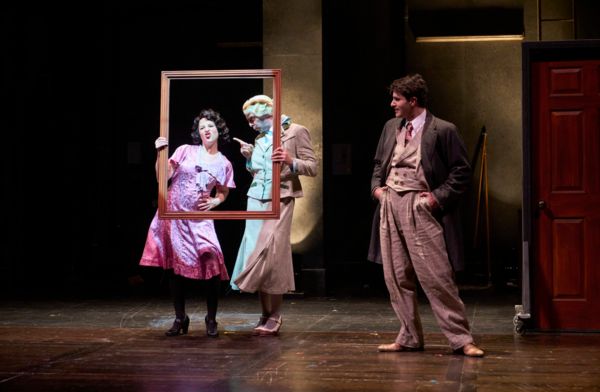 Hannay (actor, Anthony Michael Martinez*) is charmed by the Professor’s wife (actor Photo