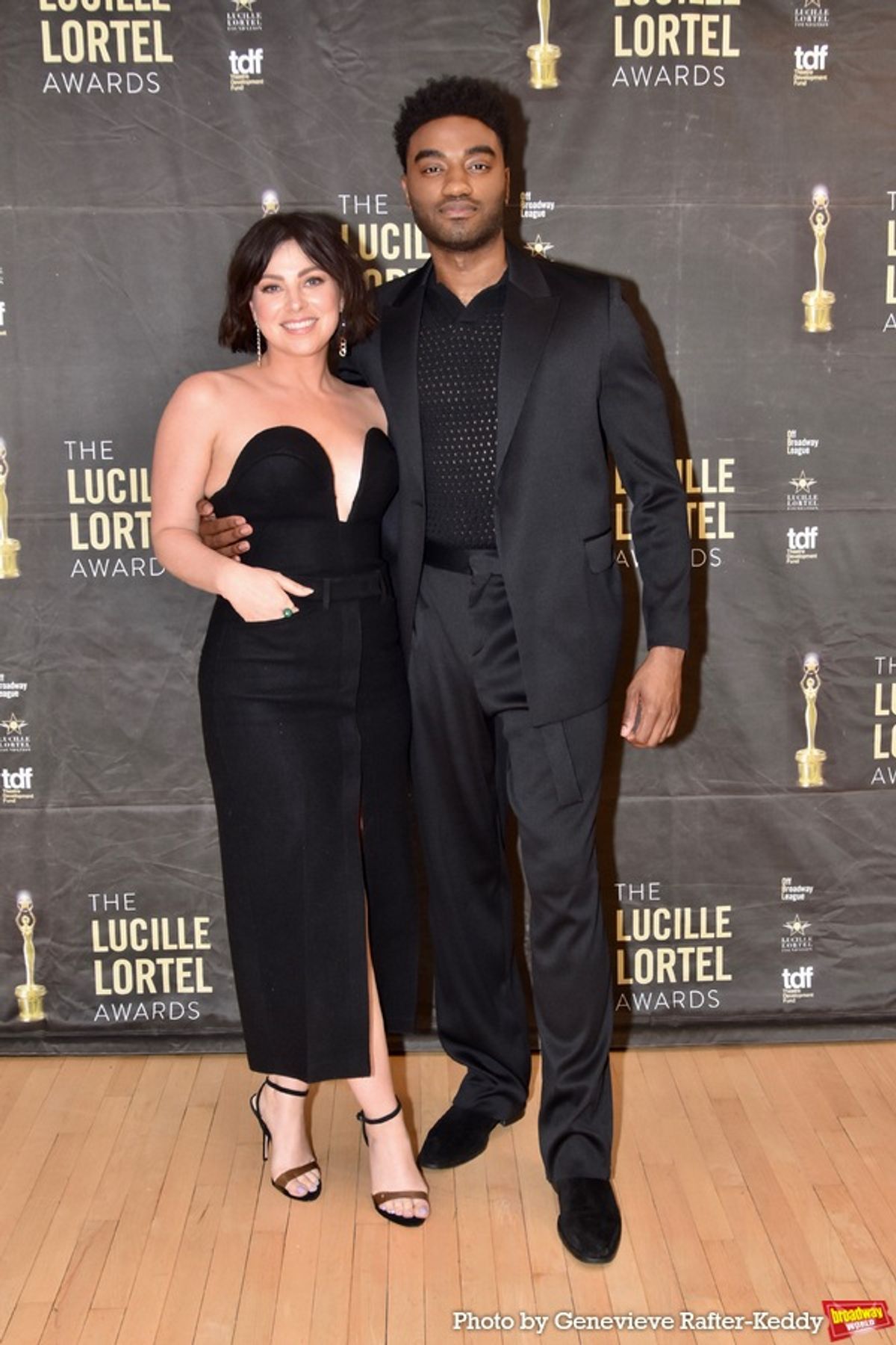 Krysta Rogriguez and Jelani Alladin at 