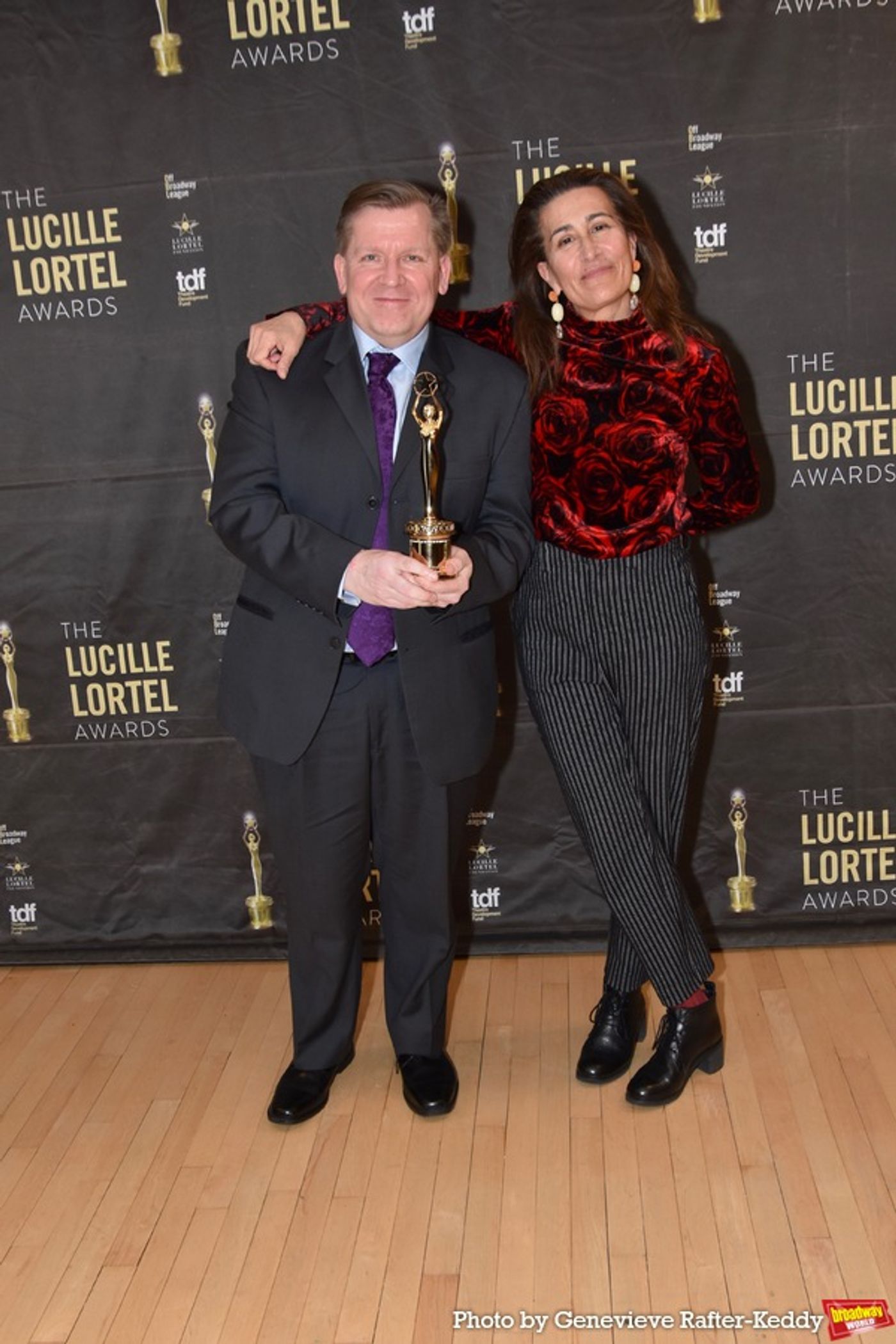 Photos: Backstage at the 37th Annual Lucille Lortel Awards  Image