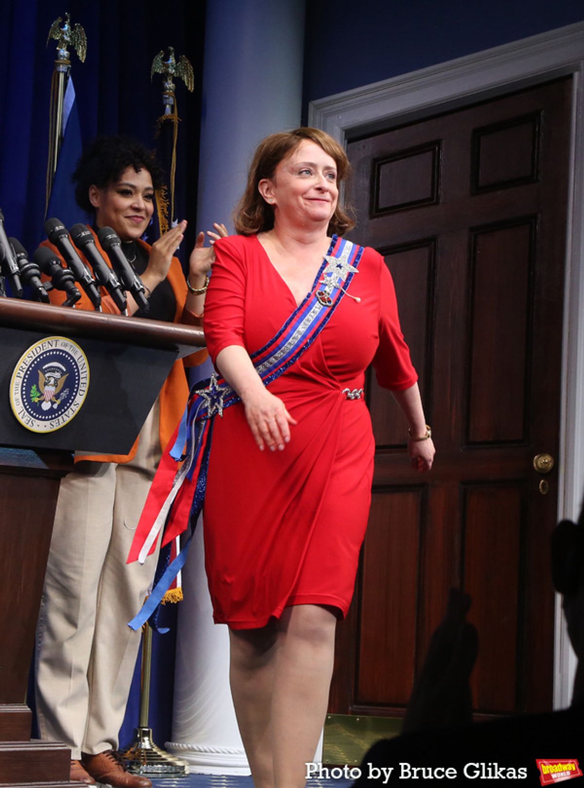 Lilli Cooper and Rachel Dratch at 