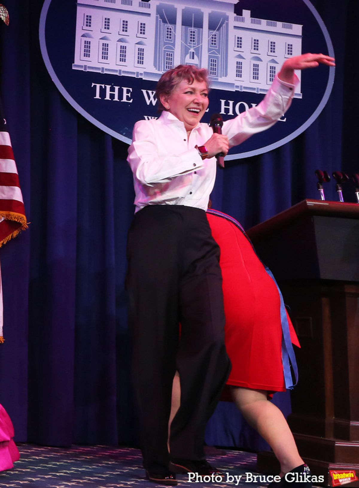 Julie White at Photos: POTUS Cast Takes Bows for Opening Night Gala Celebration