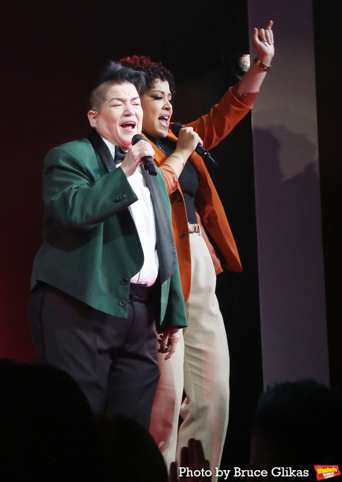 Lea DeLaria and Lilli Cooper  at 