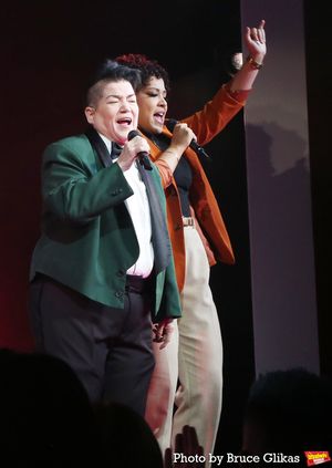 Lea DeLaria and Lilli Cooper @ BroadwayWorld Lea DeLaria and Lilli Cooper Photo