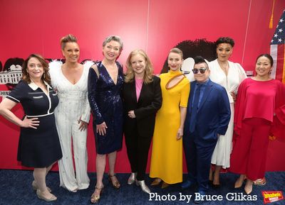 Rachel Dratch, Vanessa Williams, Julie White, Director Susan Stroman, Julianne Hough, Photo