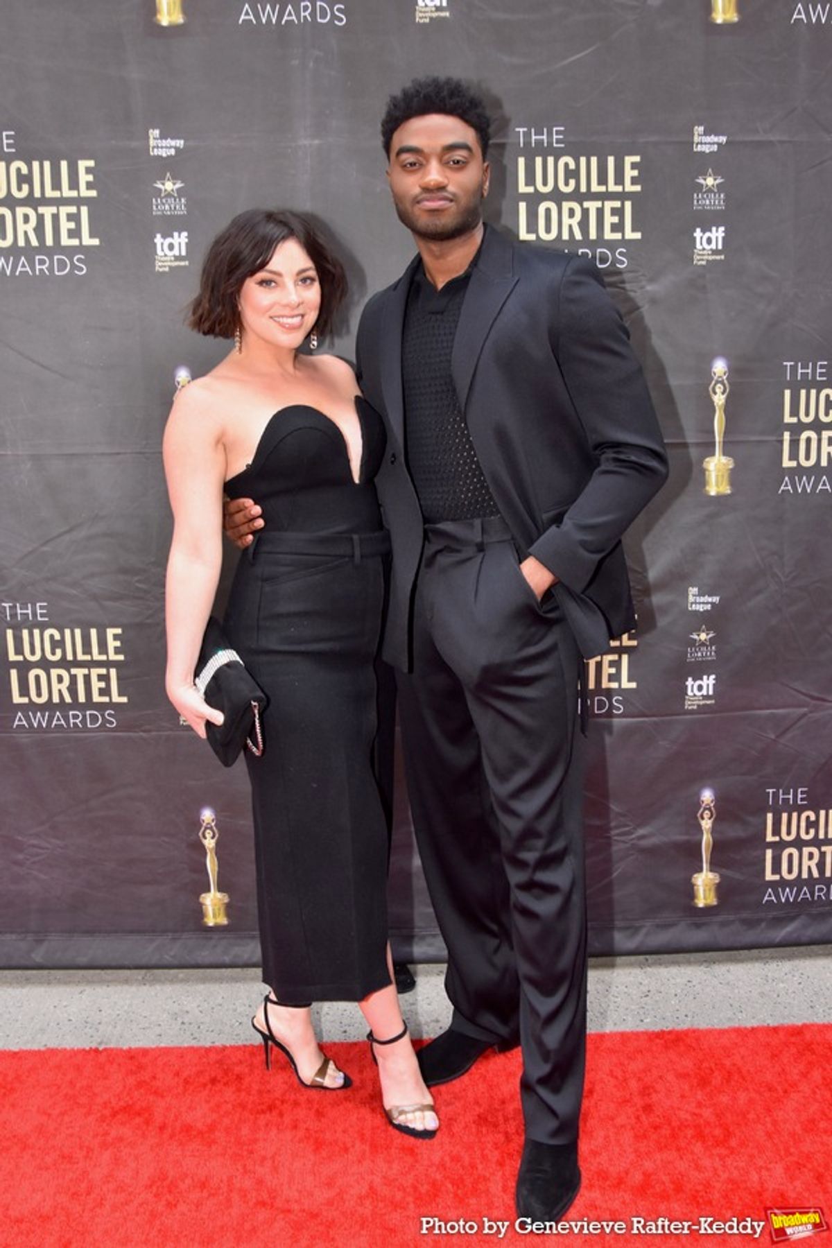 Krysta Rodriguez and Jelani Alladin at 