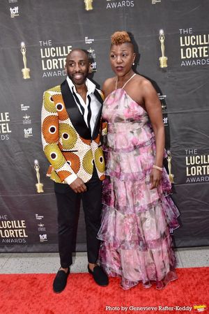 Rashad V. Chambers and Laiona Michelle @ BroadwayWorld Rashad V. Chambers and Laiona Michelle Photo