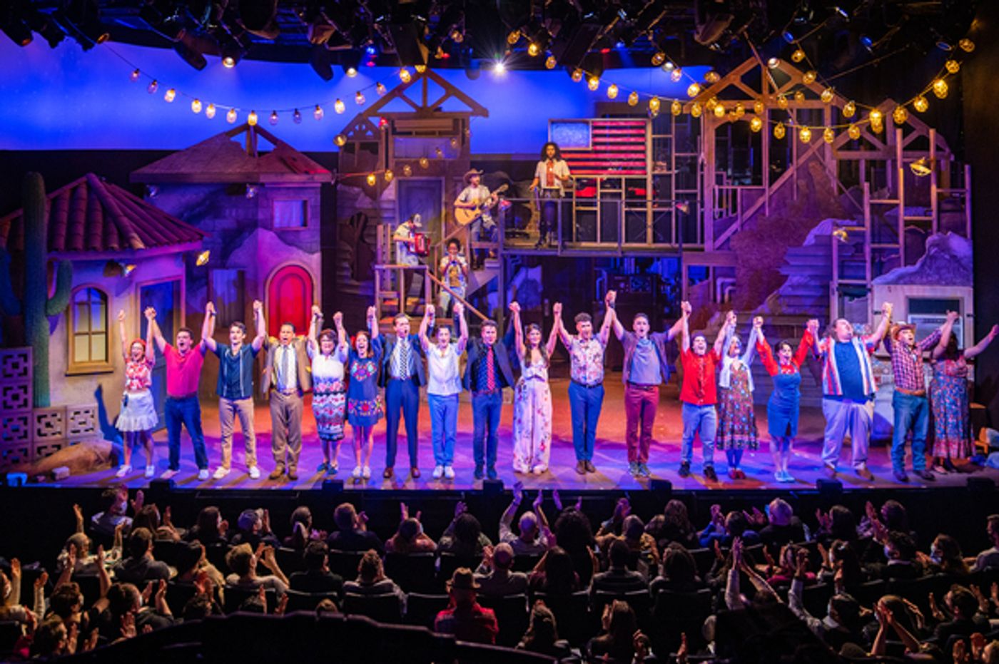 Photos: Go Inside Opening Night of ¡AMERICANO! at New World Stages  Image