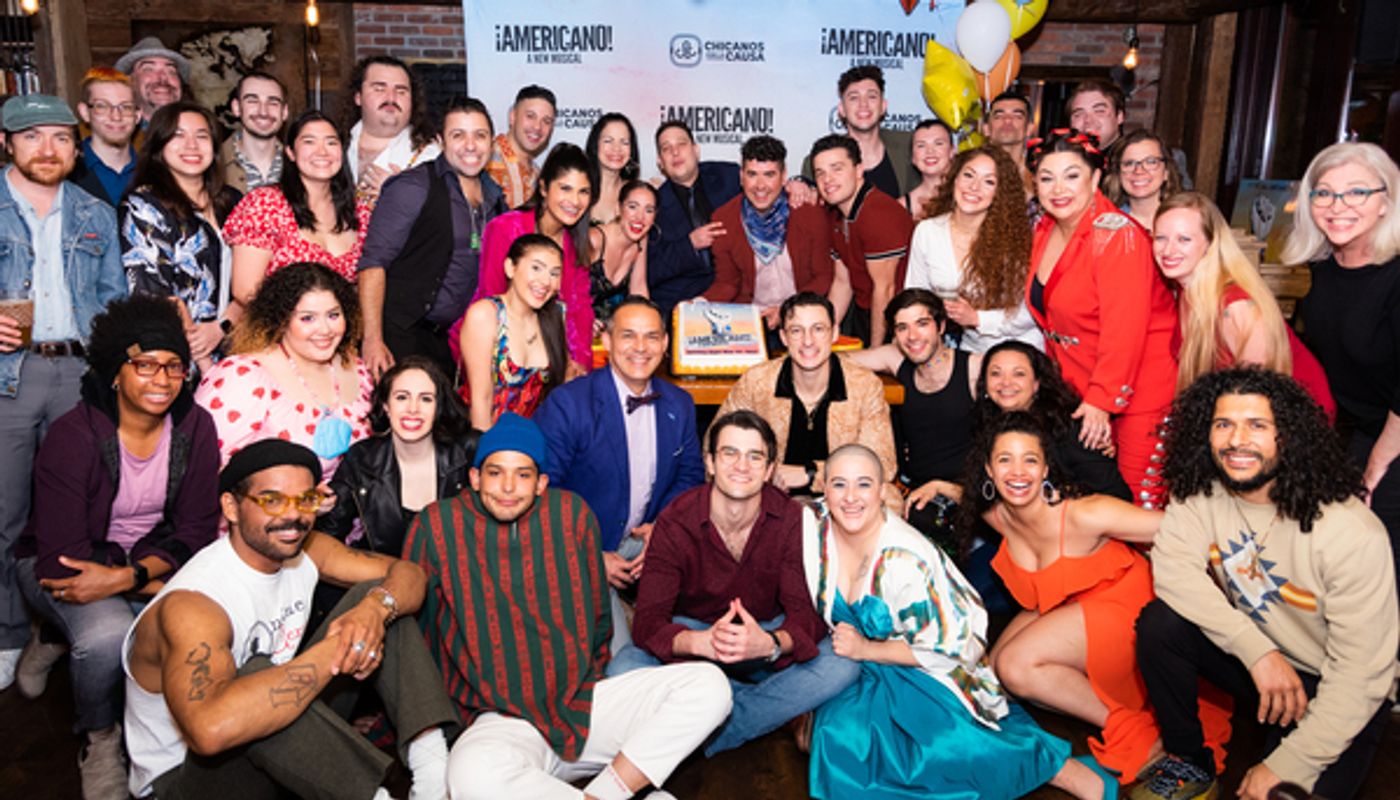 Photos: Go Inside Opening Night of ¡AMERICANO! at New World Stages  Image