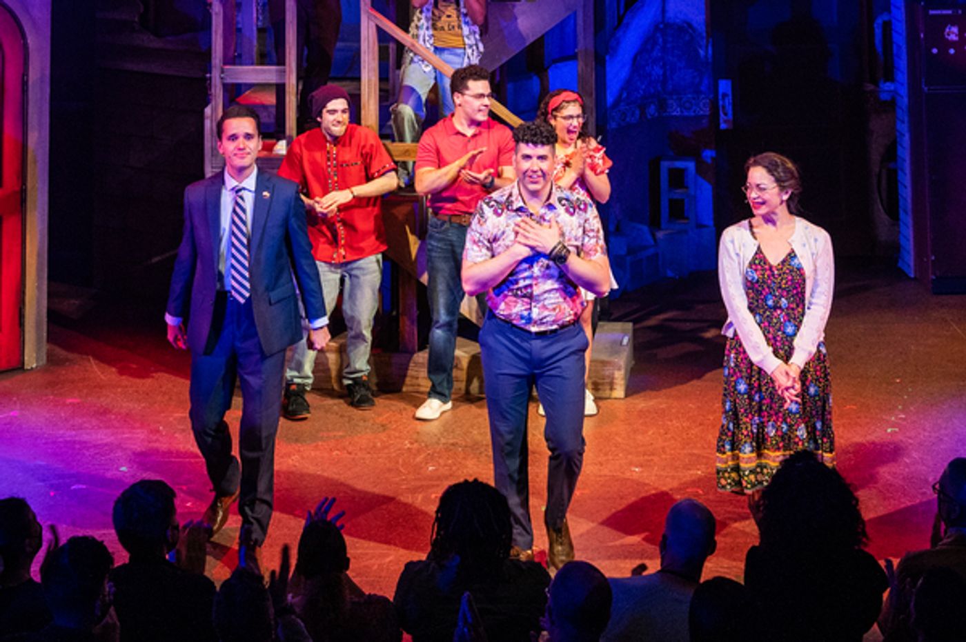 Photos: Go Inside Opening Night of ¡AMERICANO! at New World Stages  Image