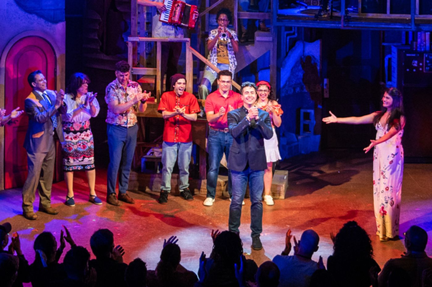 Photos: Go Inside Opening Night of ¡AMERICANO! at New World Stages  Image