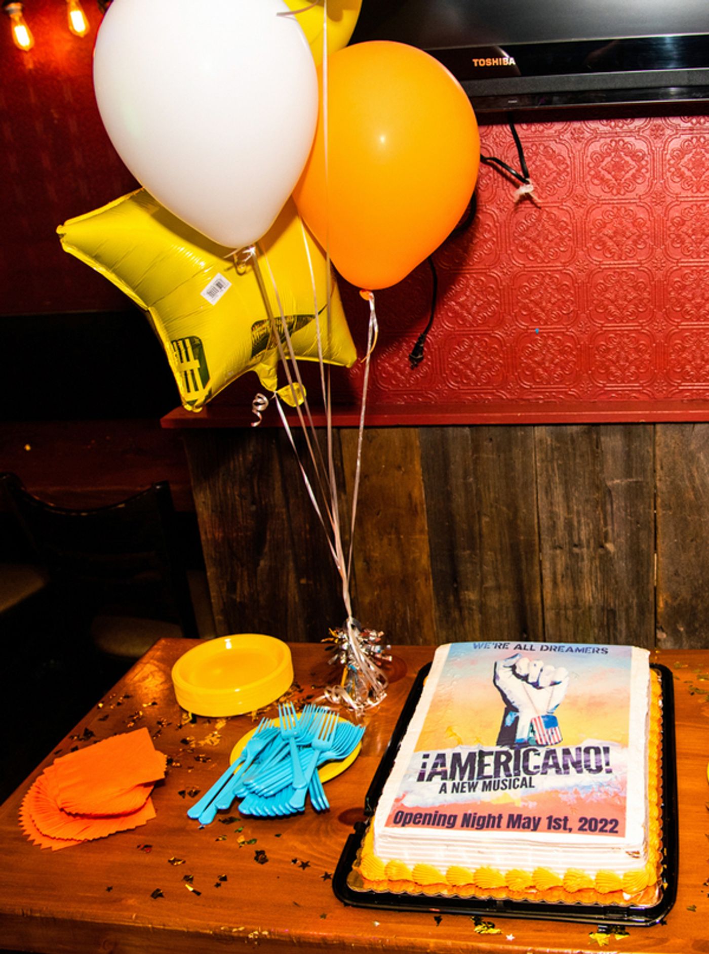 Photos: Go Inside Opening Night of ¡AMERICANO! at New World Stages  Image