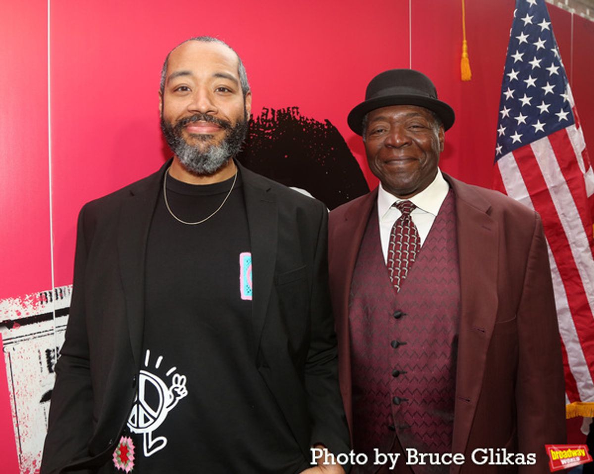 Eddie Cooper and Chuck Cooper at 