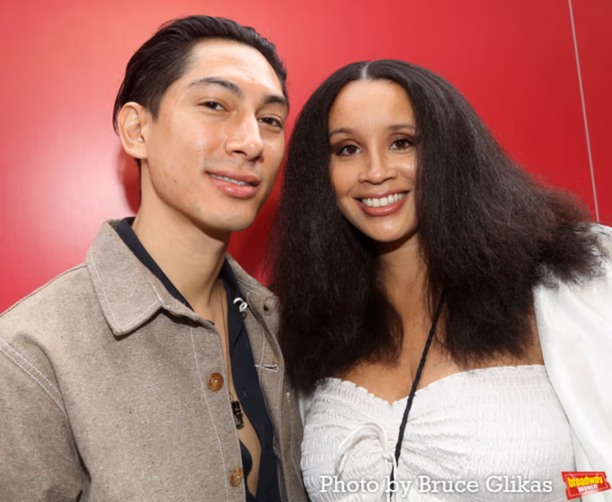 Lucas Goodman and Lion Babe Jillian Hervey at Photos: Inside POTUS' Opening Night Starry Blue Carpet Arrivals