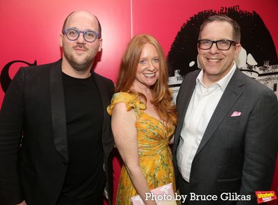 Producer Greg Nobile, Lisa Dozier Shacket, and Producer Mark Shacket Photo