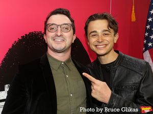 Thomas Laub and Ben Ahlers @ BroadwayWorld Thomas Laub and Ben Ahlers Photo