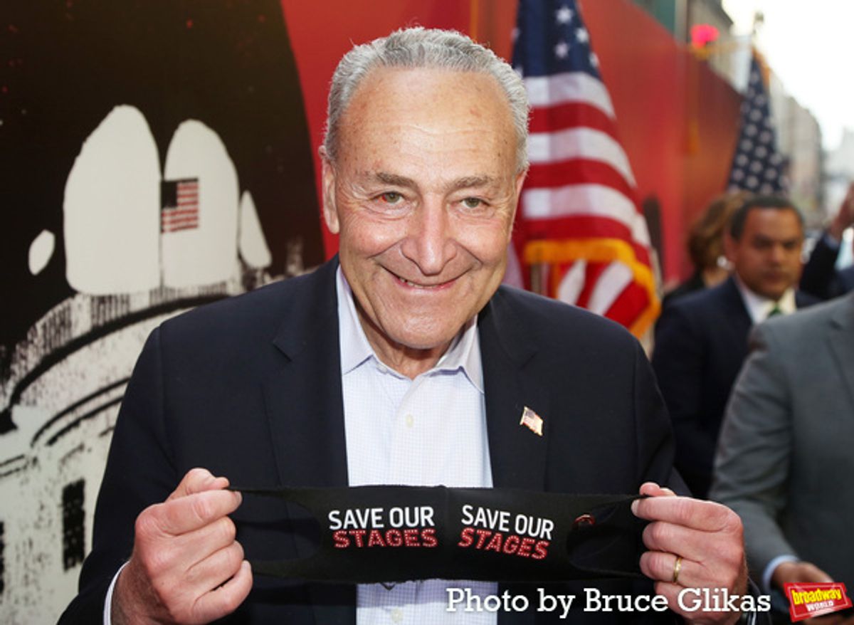 Senate Majority Leader Chuck Schumer at Photos: Inside POTUS' Opening Night Starry Blue Carpet Arrivals