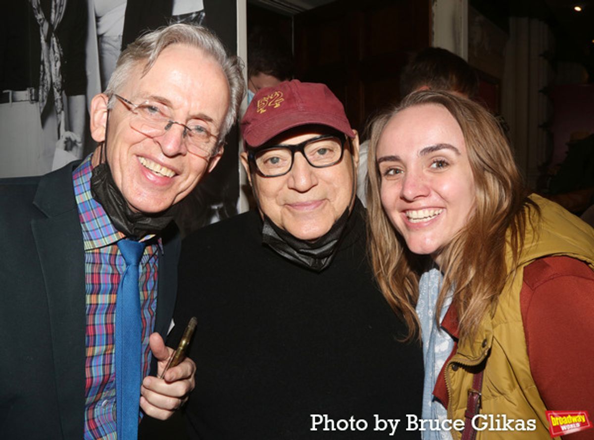 Robert Joy, Henry Krieger and Ruby Joy at 