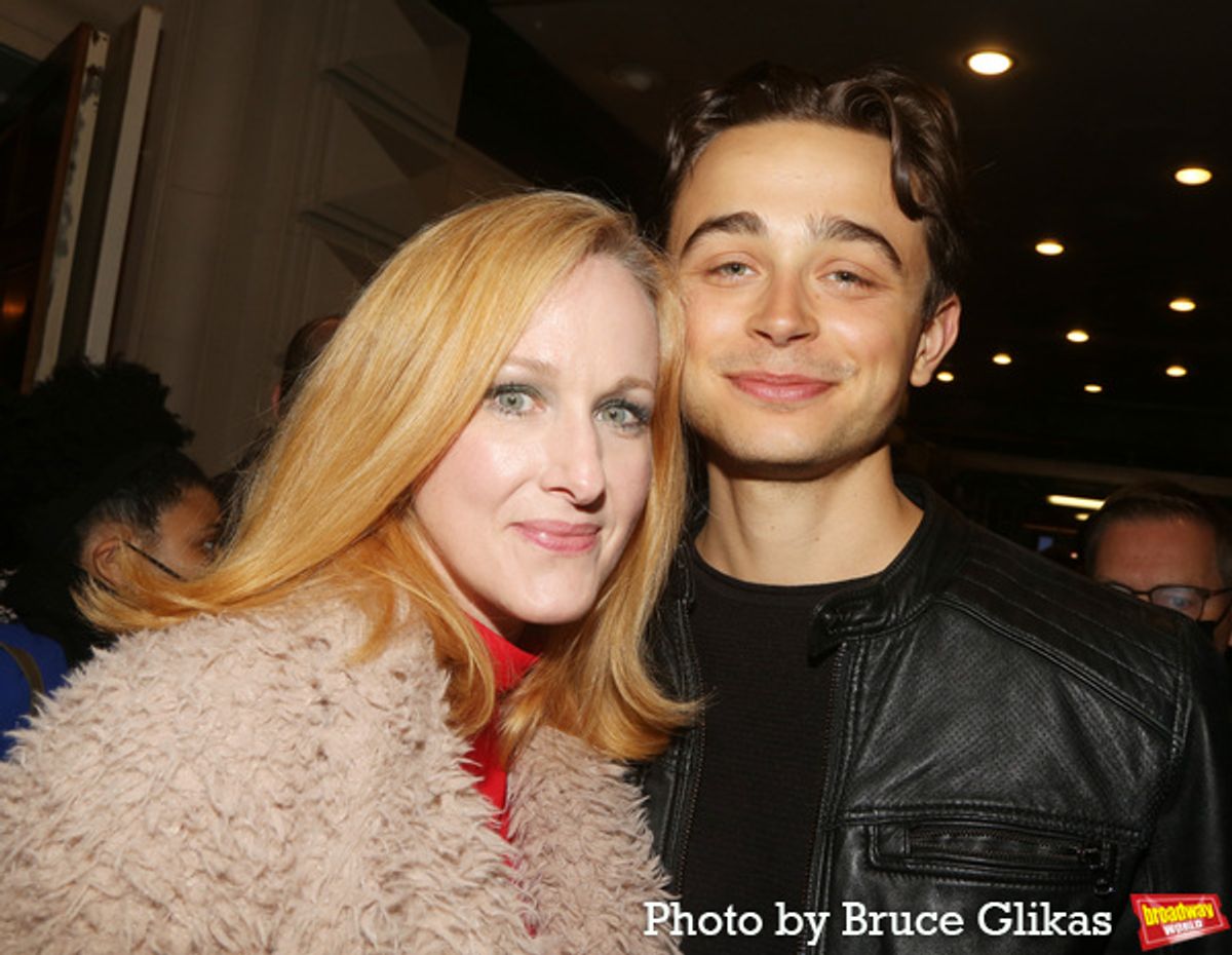 Katie Finneran and Ben Ahlers at 