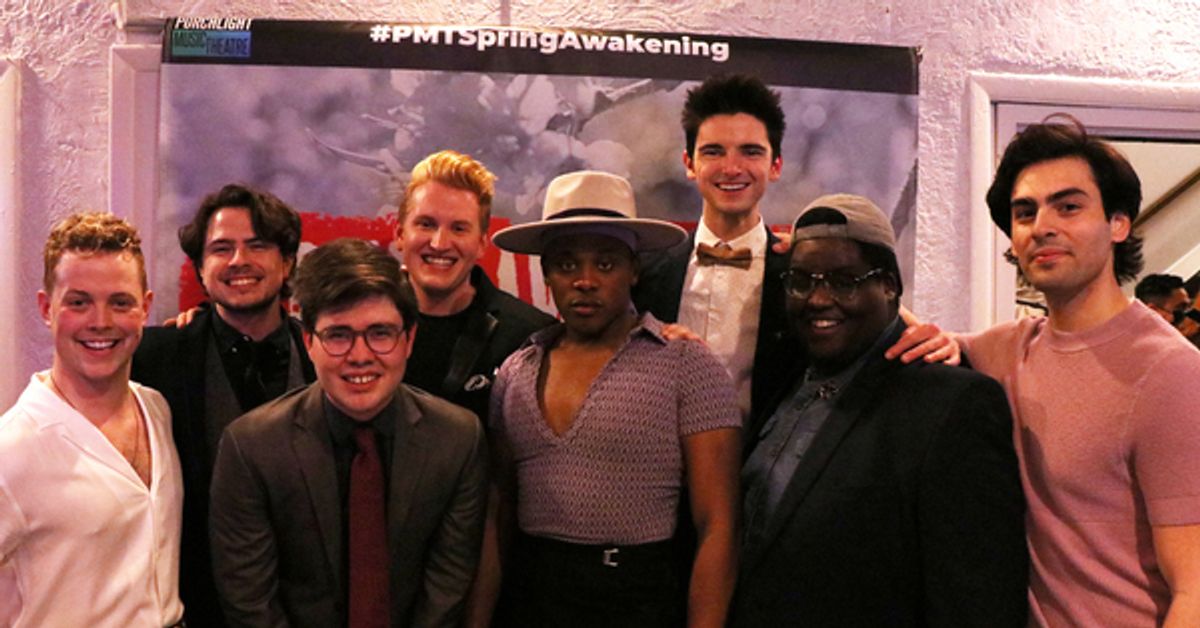 Drew Mitchell, Ryan Michael Hamman and Quinn Kelch and (front row, L to R) John Marshall, Jr. Kelan M. Smith, Juwon Tyrel Perry, James, Kevin James Sievert and Jack DeCesare at 