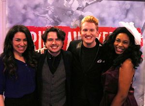 Standys for SPRING AWAKENING (L to R) Desiree Gonzalez, Ryan Michael Hamman, Drew Mit Photo