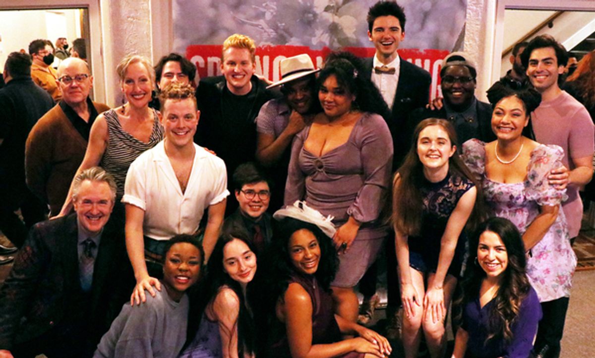 Cast of SPRING AWAKENING at 
