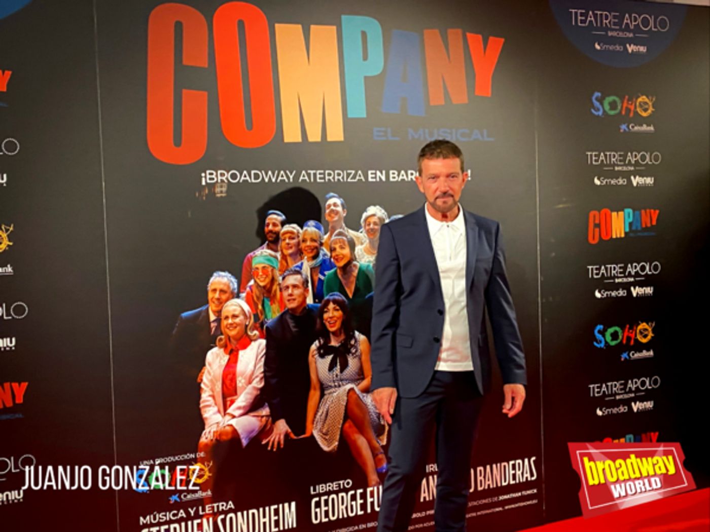 PHOTOS: El reparto de COMPANY posa en la alfombra roja con Antonio Banderas  Image