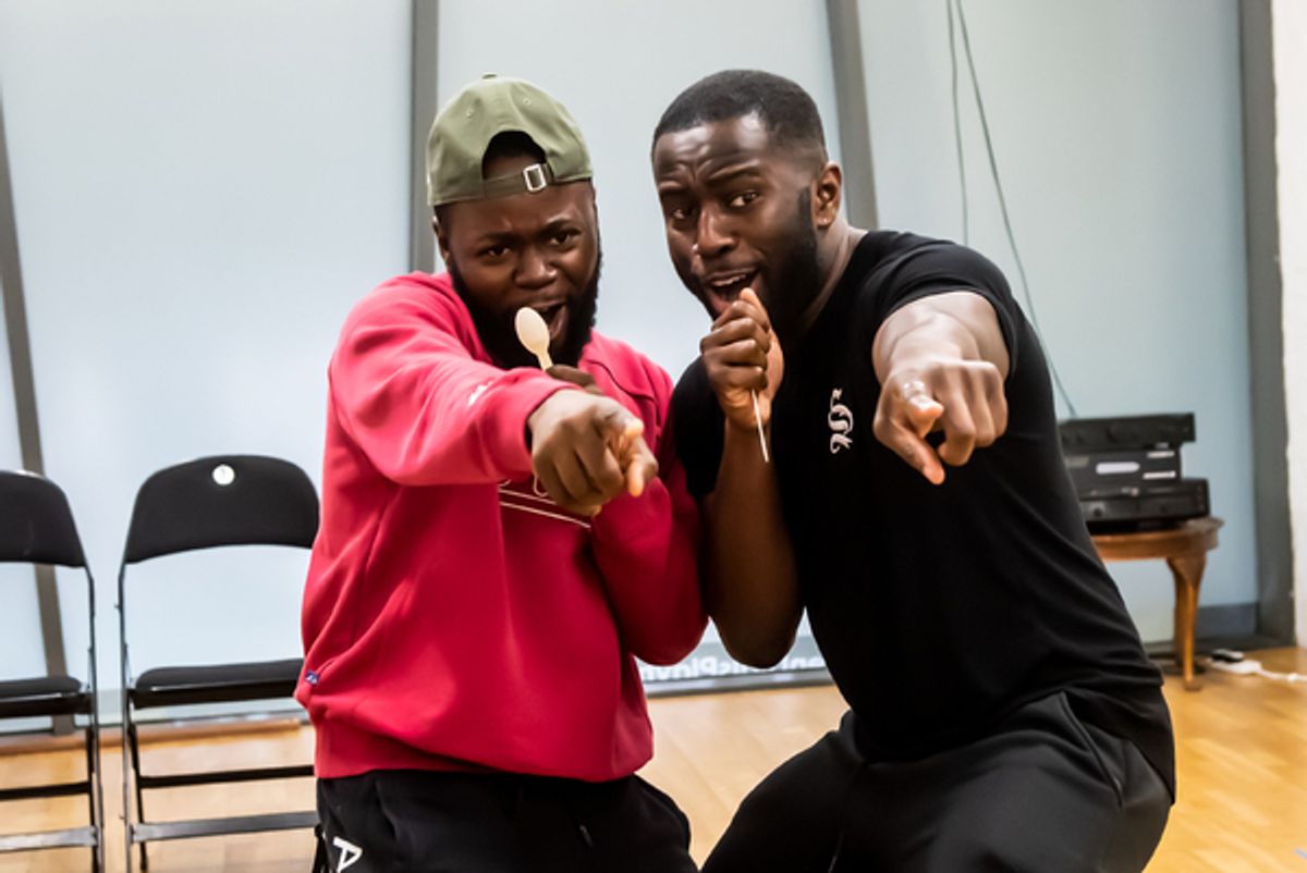 Anyebe Godwin and Michael Fatogun at 