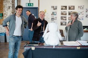 David Ricardo-Pearce, Barney Norris, Robin Soans, Barbara Flynn Photo