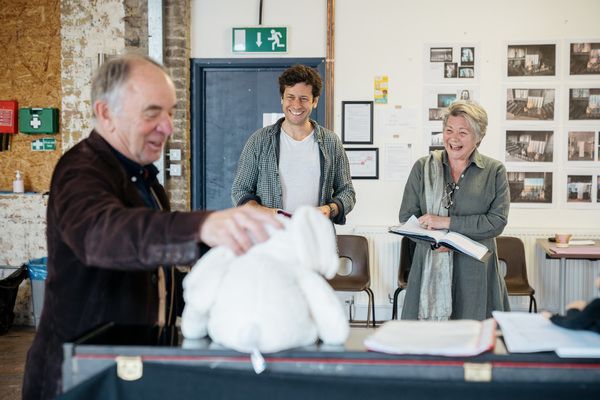 Robin Soans, David Ricardo-Pearce, Barbara Flynn Photo