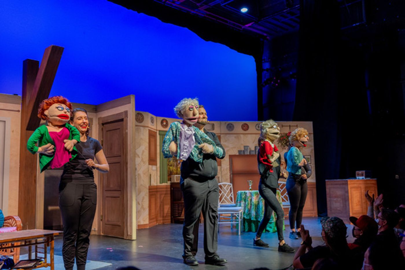 Photos: Go Inside Opening Night of THAT GOLDEN GIRLS SHOW: A PUPPET PARODY at the Theater Row Theater  Image