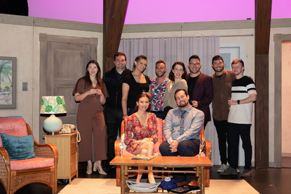 Cast and Crew at Photos: Go Inside Opening Night of THAT GOLDEN GIRLS SHOW: A PUPPET PARODY at the Theater Row Theater