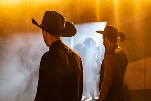 Arthur Darvill and Stavros Demetraki @ BroadwayWorld Arthur Darvill and Stavros Demetraki Photo