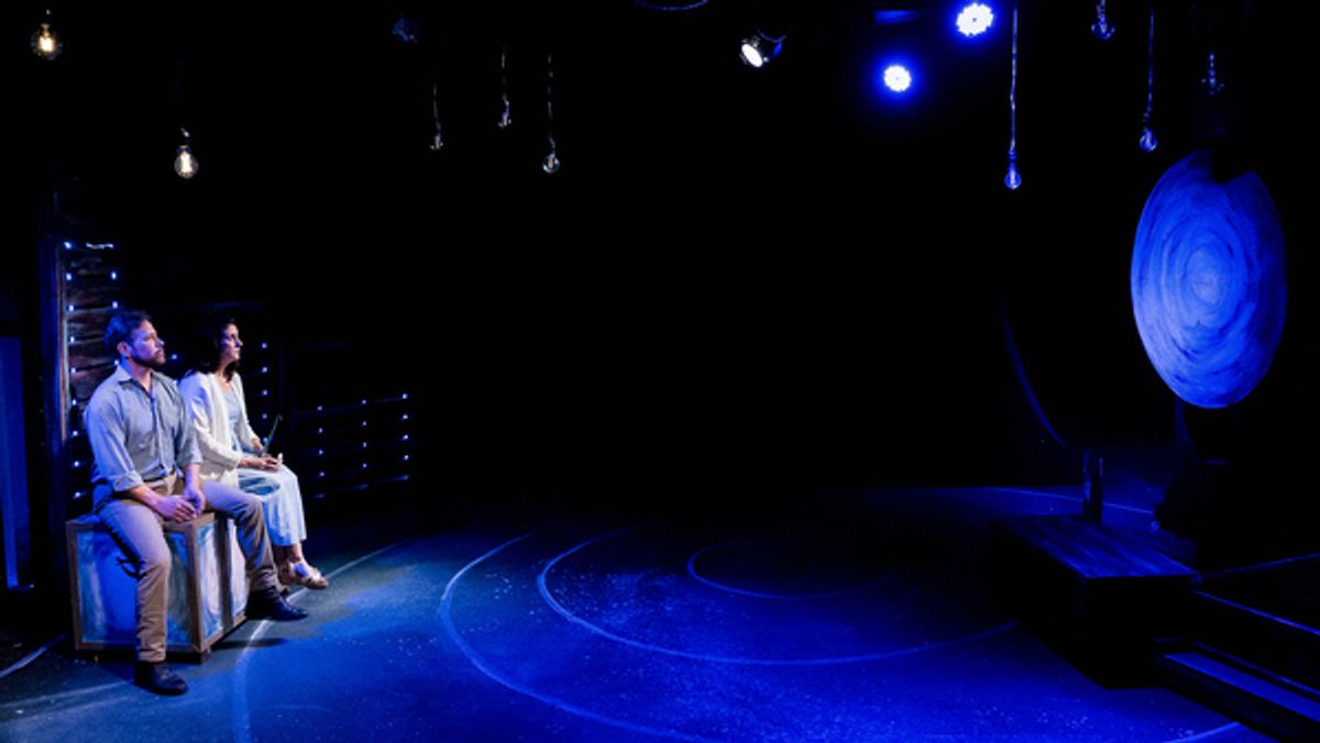 John Mossman and Kristin Collins  at 