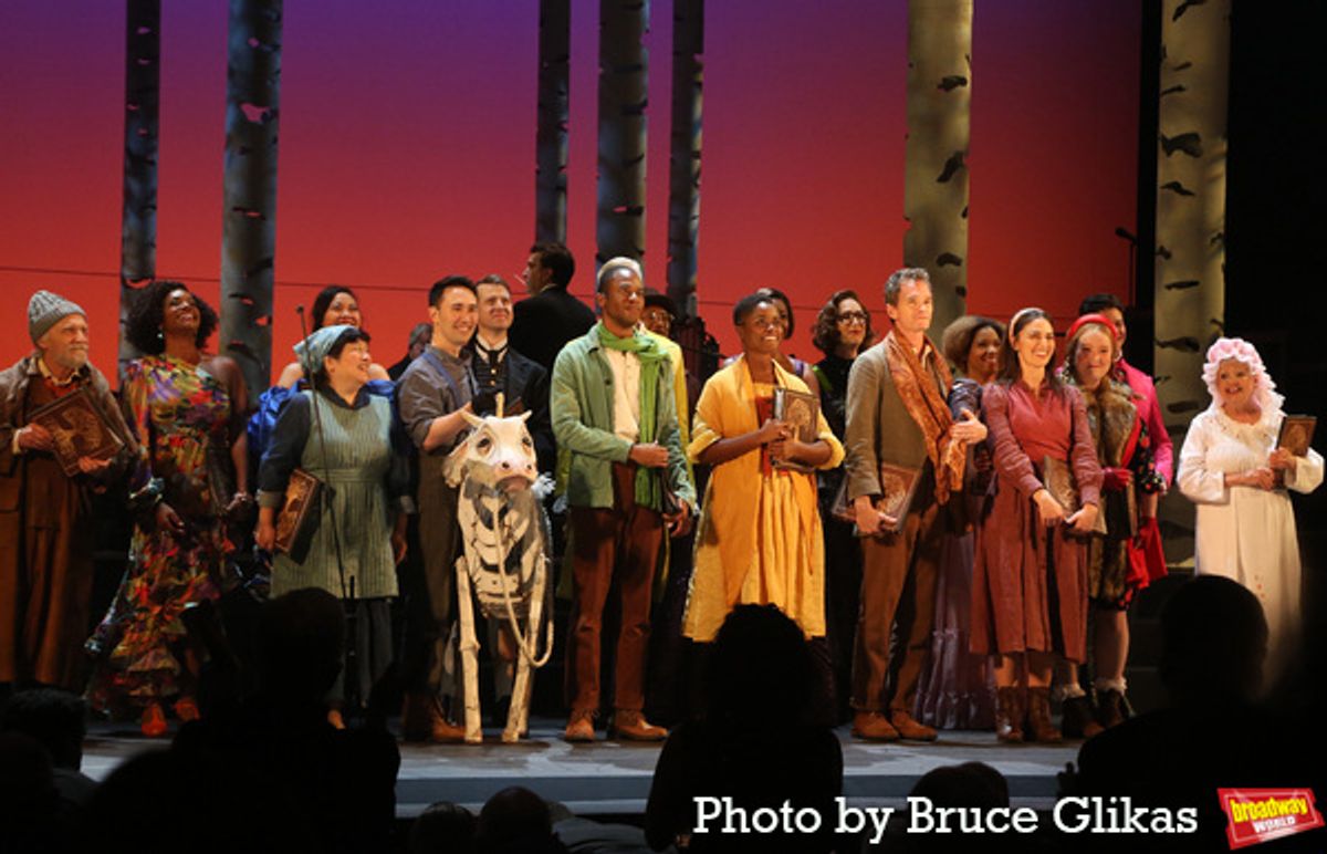 David Patrick Kelly, Ta'Nika Gibson, Ann Harada, Brooke Ishibashi, Kennedy Kanagawa, David Turner, Encores! Music Director Rob Berman, Cole Thompson, Albert Guerzon, Denee Benton, Heather Headley, Lauren Mitchell, Neil Patrick Harris, Shereen Pimentel, Sara Bareilles, Julia Lester, Jason Forbach and Annie Golden at 