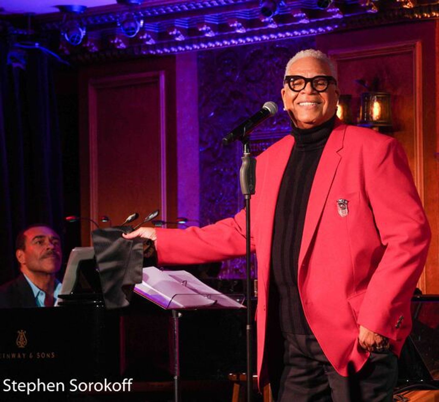 Photo Coverage: Alec Baldwin Visits Ken Page at Feinstein's/54 Below  Image