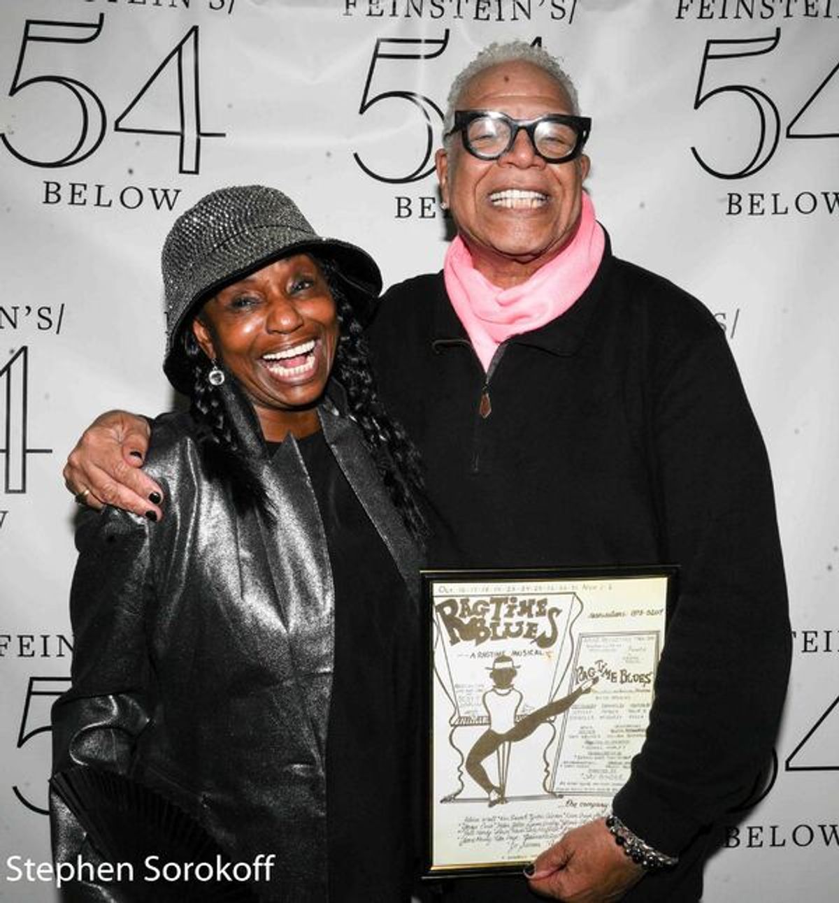 Ken Page & friend at 