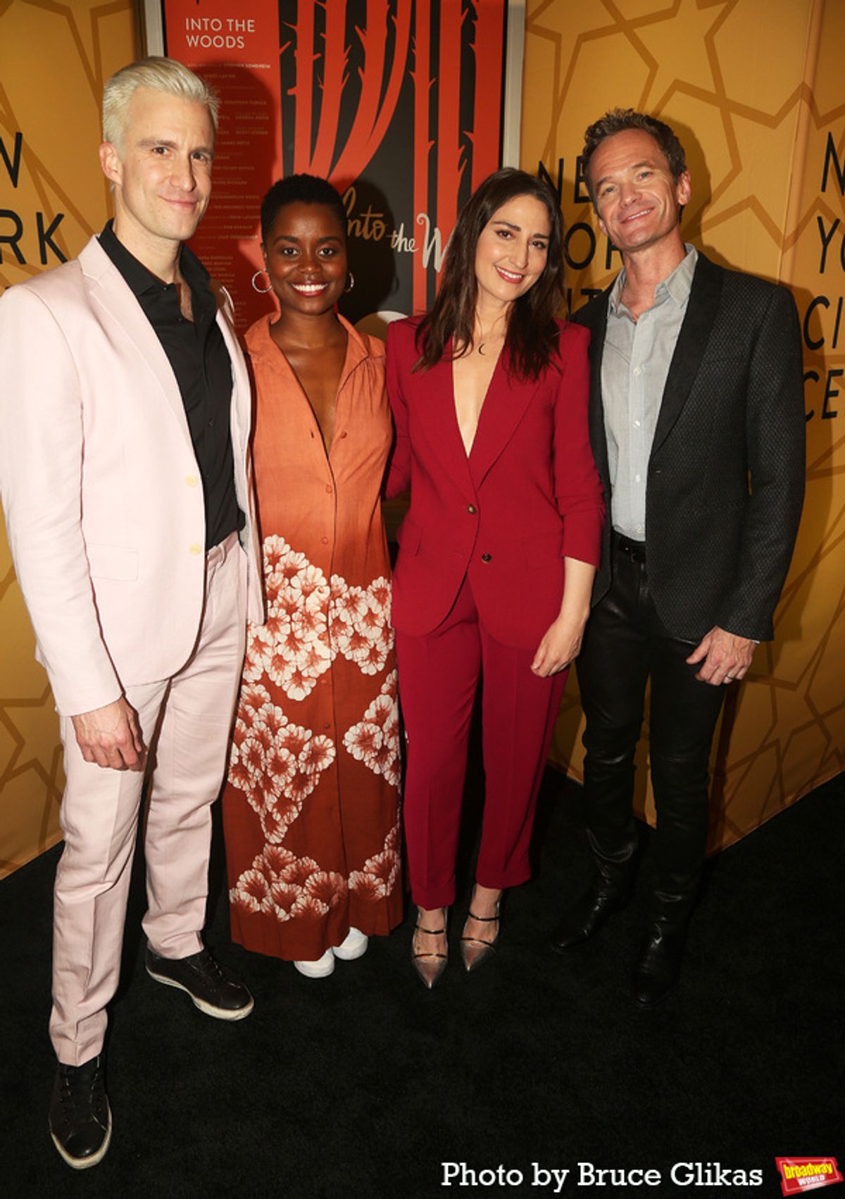 Gavin Creel, Denee Benton, Sara Bareilles and Neil Patrick Harris  at 
