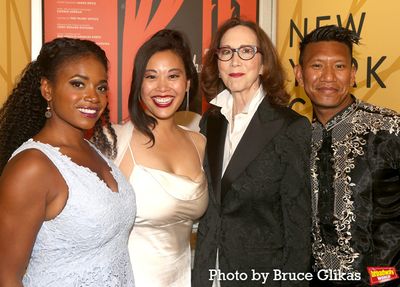 Ta'Nika Gibson, Brooke Ishibashi, Lauren Mitchell and Albert Guerzon Photo