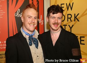 Chris Giarmo and guest @ BroadwayWorld Chris Giarmo and guest Photo