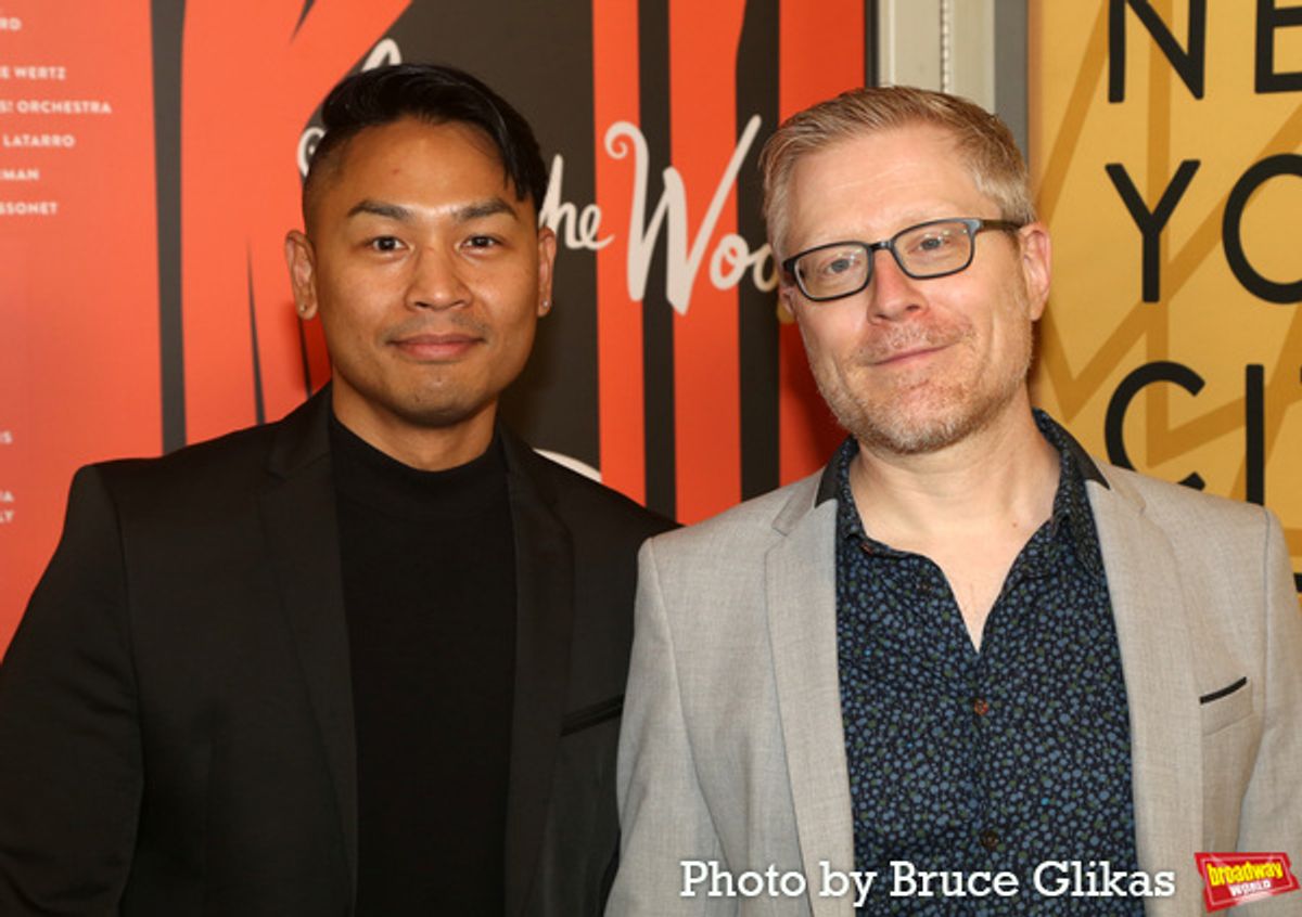 Ken Ithiphol and Anthony Rapp  at 