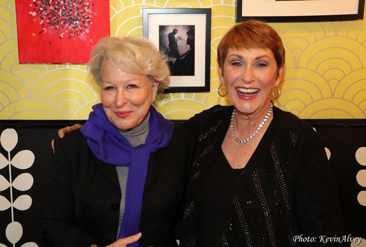 Bette Midler, Amanda McBroom at 