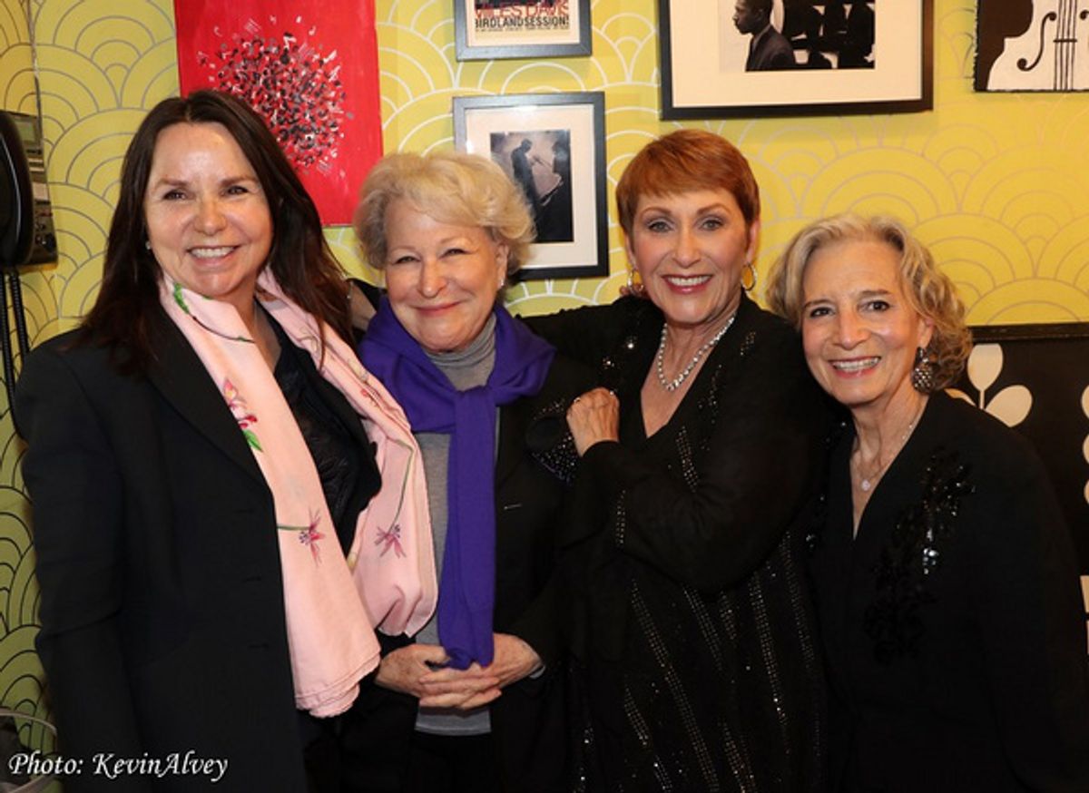 Patty Smyth, Bette Midler, Amanda McBroom, Michelle Brourman at 
