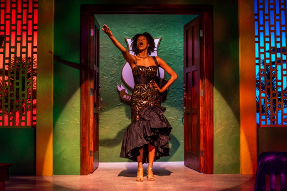 Morgan Charece Hall in SCHOOL GIRLS; OR, THE AFRICAN MEAN GIRLS PLAY at Arden Theatre Company. Photo credits: Wide Eyed Studios at Photos: Inside Look at The Arden Theatre's Regional Premiere Production of SCHOOL GIRLS; OR THE AFRICAN MEAN GIRLS PLAY