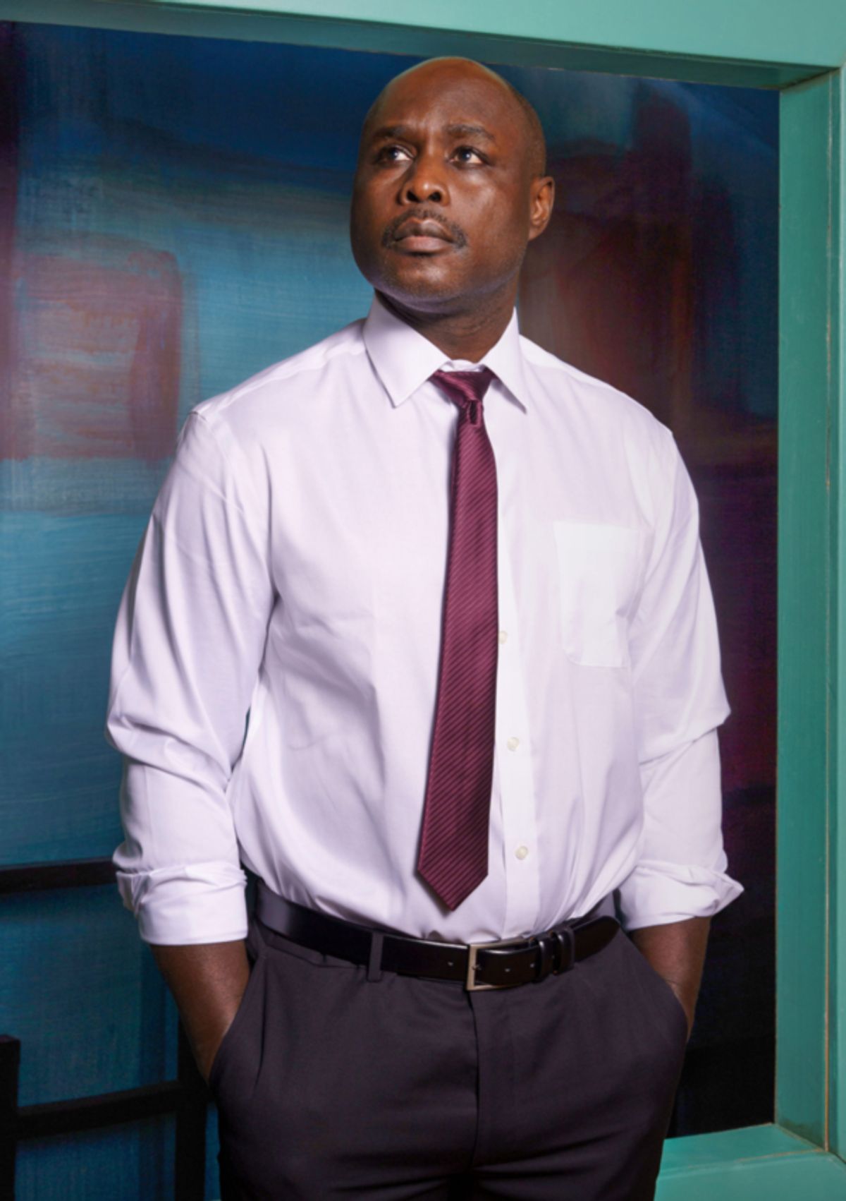 Kwesi Ameyaw. Photo: Kathryn Nickford Photography. at Photos: Go Inside the Pacific Theatre's Production of THE MOUNTAINTOP
