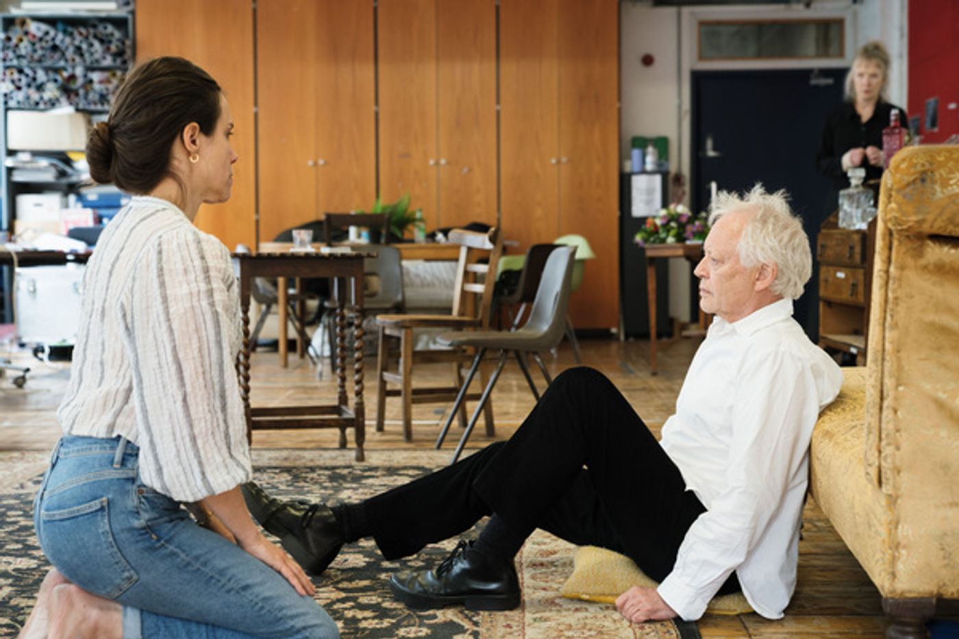 Photos: Inside Rehearsal For THE DANCE OF DEATH at Ustinov Studio in Bath  Image