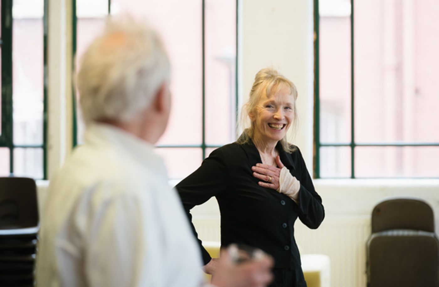 Photos: Inside Rehearsal For THE DANCE OF DEATH at Ustinov Studio in Bath  Image