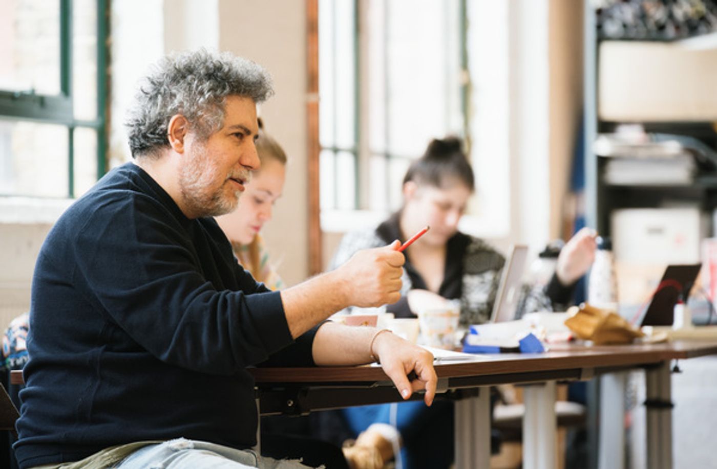 Photos: Inside Rehearsal For THE DANCE OF DEATH at Ustinov Studio in Bath  Image