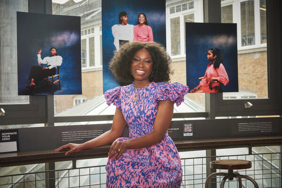Joan Lyiola, curator of We. Black Women. Exhibition at Photos: Inside the Launch of WE. BLACK. WOMEN. at the Donmar Warehouse